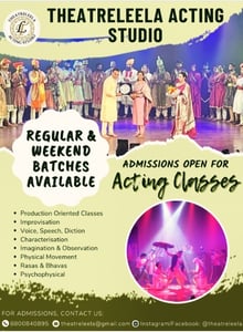 Theatreleela Acting Studio-Regular and weekend batches