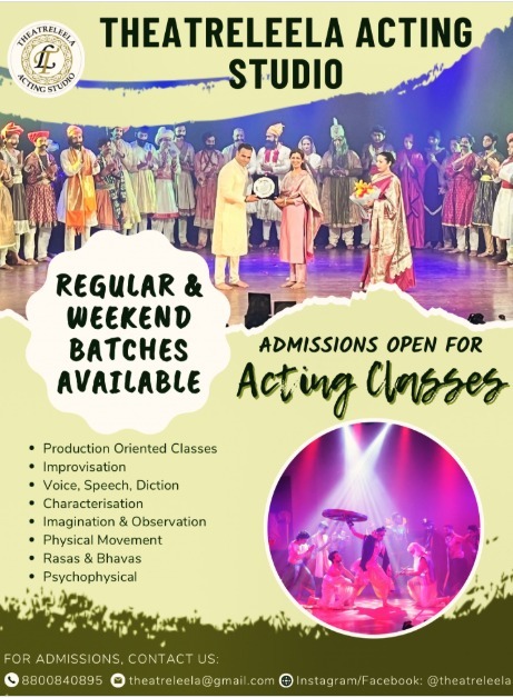 Theatreleela Acting Studio-Regular and weekend batches