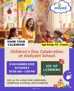 Aadyant School-Children’s Day celebration