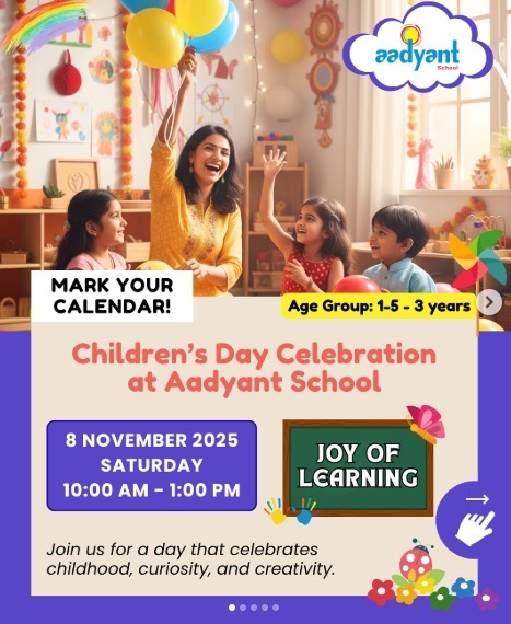 Aadyant School-Children’s Day celebration