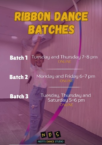 Neetis dance studio-Ribbon Dance Batches