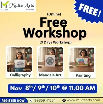 MulteArts-Online Art Workshop