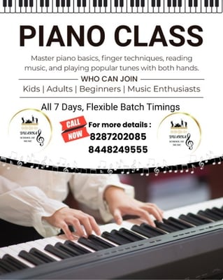 Dwarka school of music-Piano Classes