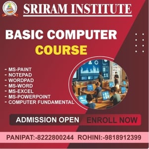 Sriram Institute of Professional and Vocational St-Basic Computer Course