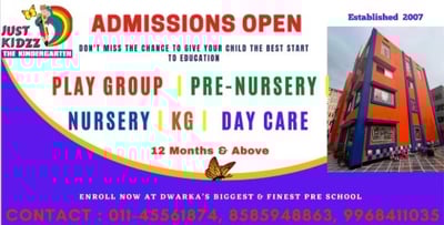 Just Kidzz-Admissions Open 2025