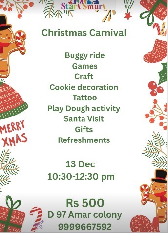 Start Smart-Christmas Carnival 2025