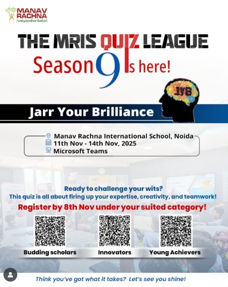 Manav Rachna International School-MRIS Quiz League