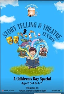 Storee ki Boree-Children's Day Storytelling and Theatre Session (Saket)