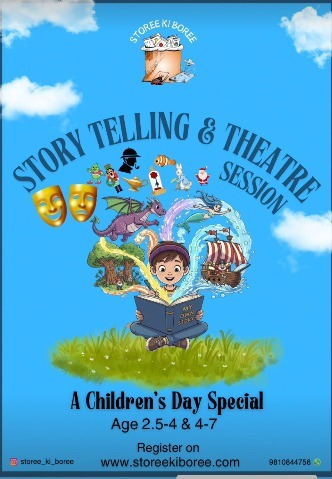 Storee ki Boree-Children's Day Storytelling and Theatre Session (Noida)