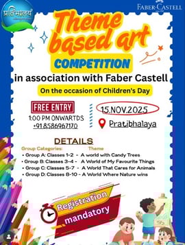 Pratibhalaya-Theme Based Art Competition November