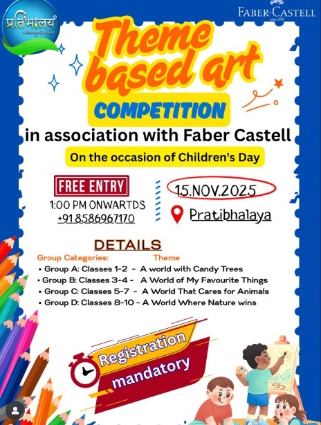 Pratibhalaya-Theme Based Art Competition November