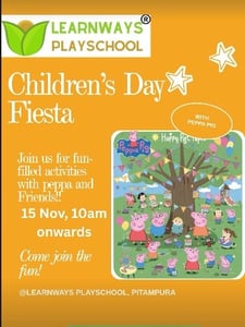 Learn Ways Play School-Children's Day Fiesta