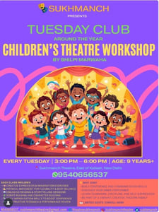 Sukhmanch Theatre-Children’s Theatre Workshops