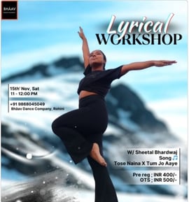 Bhaav Dance Company-Lyrical Workshop