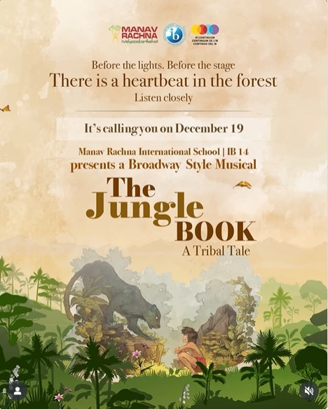 Manav Rachna International School-The Jungle Book-A Tribal Tale