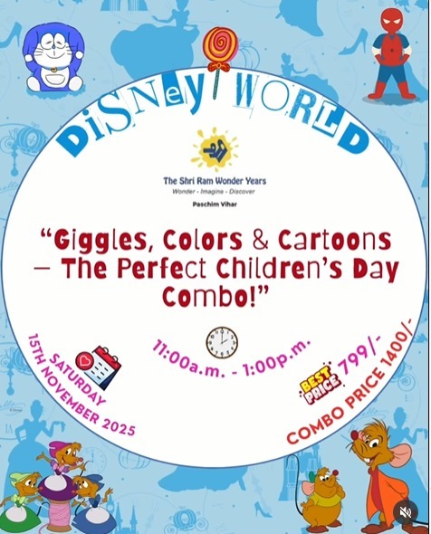 The Shri Ram Wonder Years-Children’s Day celebration