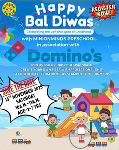 Minion Minds Preschool-Happy Bal Diwas event