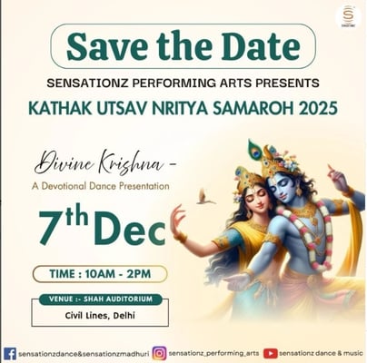 Sensationz Dance-Kathak Utsav Nritya Samaroh 2025