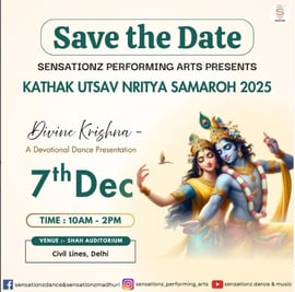 Sensationz Dance-Kathak Utsav Nritya Samaroh 2025