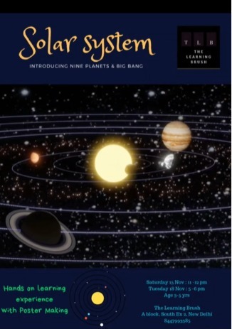 The Learning Brush-Solar System Workshop