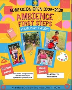 Ambience First Steps-Admissions open 2025-2026