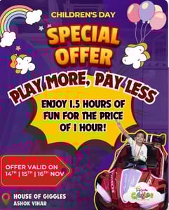 House of Giggles-Children's Day Special Offer