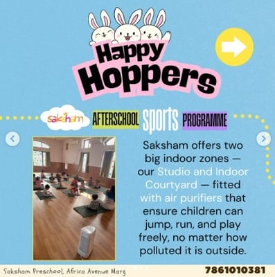 Saksham Pre-school-Afterschool Sports Program