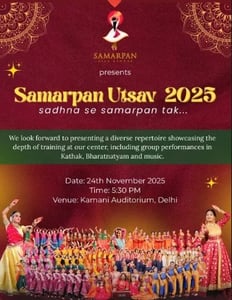 Samarpan Kala Kendra-Samarpan Utsav 2025