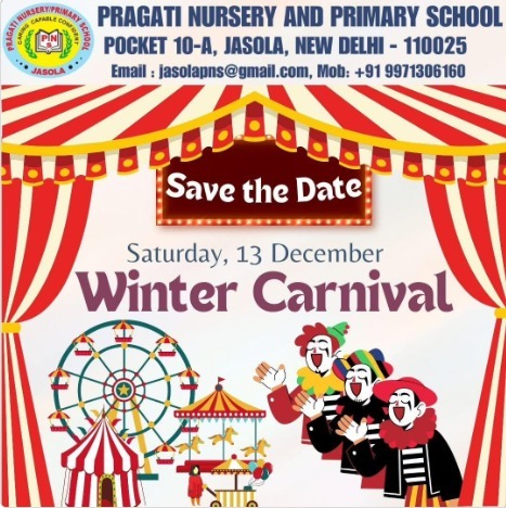 Pragati Nursery School-Winter Carnival 2025