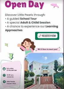 Little Pearls Play School-Open Day Parents and Children School Tour