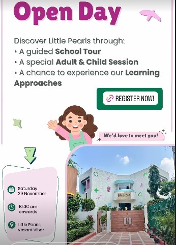 Little Pearls Play School-Open Day Parents and Children School Tour