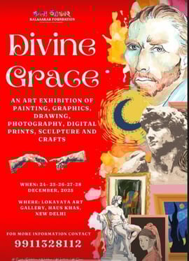 Kalaaakar Foundation-Divine Grace Art Exhibition