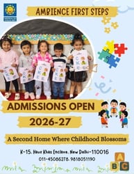 Ambience First Steps-Admissions Open 2026-27