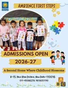 Ambience First Steps-Admissions Open 2026-27