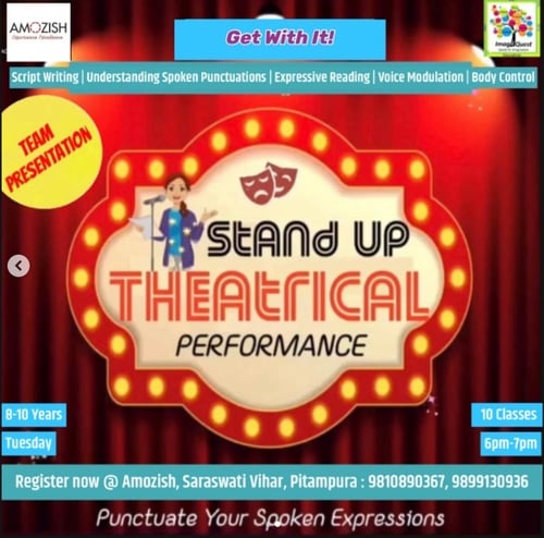 Amozish-Stand Up Theatrical Performance