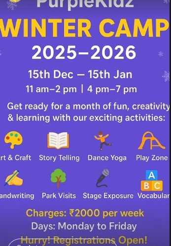 Purple Kidz-Winter Camp 2025-2026