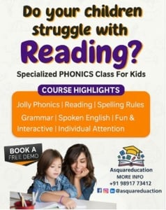 Asquare education-Phonics Classes For Kids
