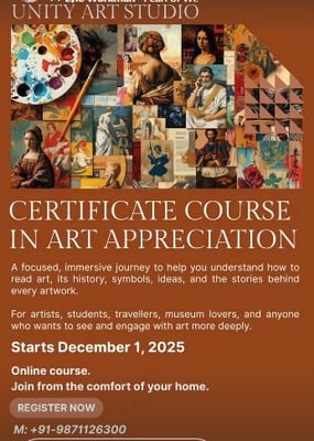 Wildfern Pottery Studio-Certificate Course in Art Appreciation