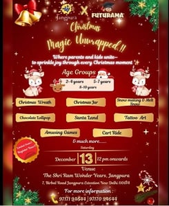 The Shri Ram Wonder Years-Christmas Celebration