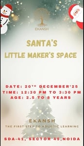 Ekansh-The First Step to Holistic Learning-Christmas Celebration