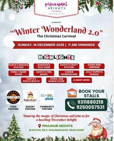 Phulwari Heights-Winter Wonderland 2.0 Christmas Carnival