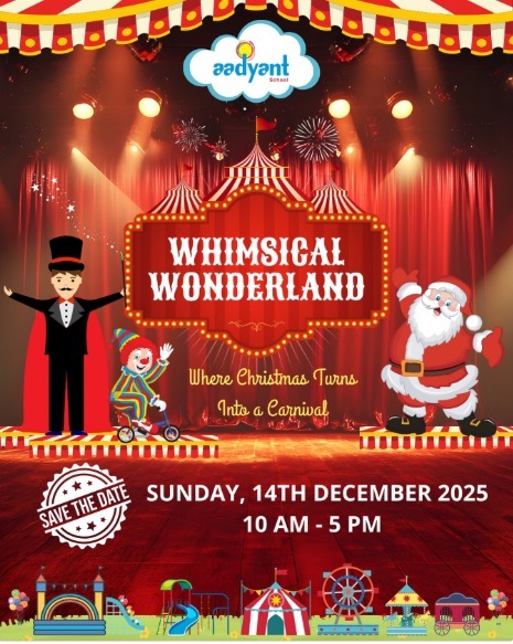 Aadyant School-Whimsical Wonderland Christmas Carnival