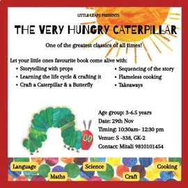 The Very Hungry Caterpillar Workshop
