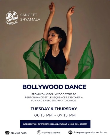 Sangeet Shyamala-Bollywood Dance Classes