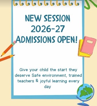 The Crayons School-Admissions Open 2026-27
