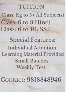 Neeta Malik Tutions-Tuition Classes