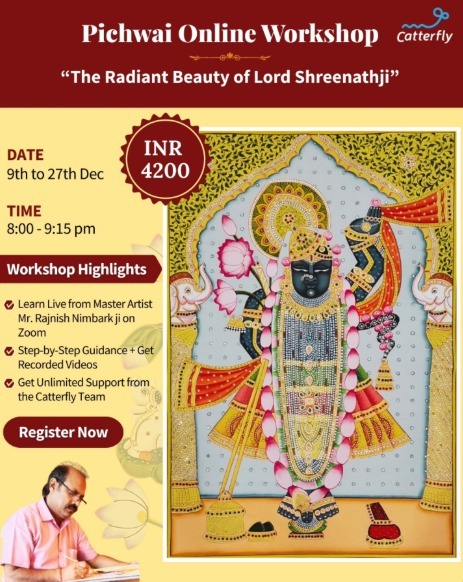 Catterfly Art and Culture-Pichwai Online Workshop