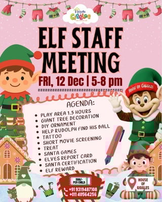 House of Giggles-Christmas Workshops