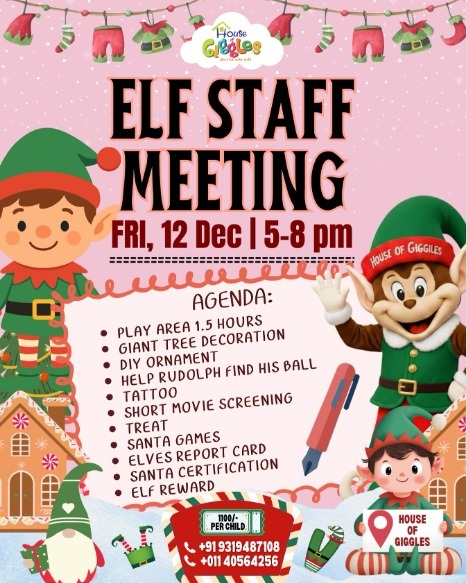 House of Giggles-Christmas Workshops