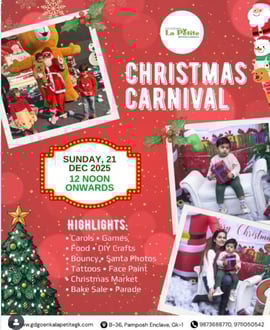 GD Goenka La Petite-Christmas Carnival 2025
